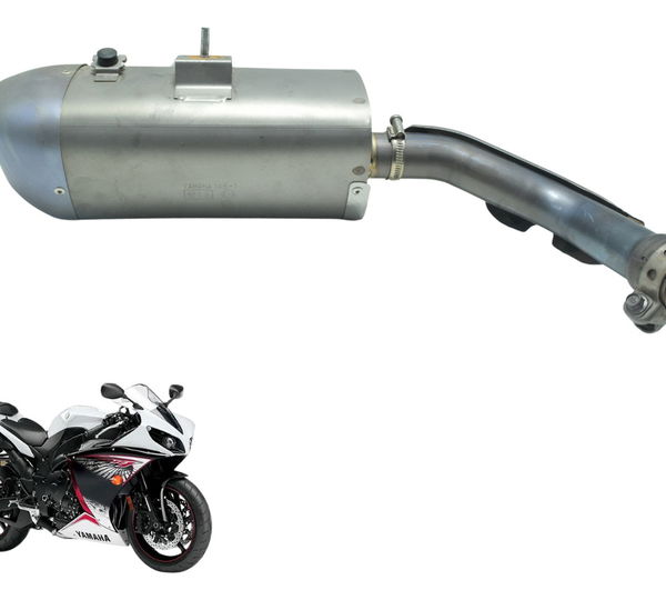 Ponteira Escape Esquerda Yamaha Yzf R1 09-15 Original