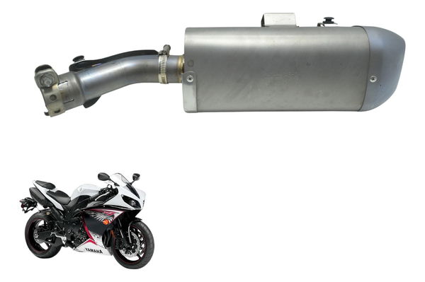 Ponteira Escape Direita Yamaha Yzf R1 09-15 Original