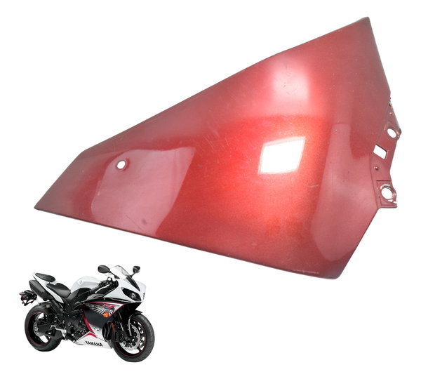 Carenagem Lateral Direita Yamaha Yzf R1 09-15 Original Vermelho