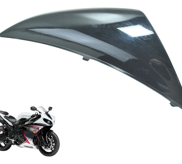 Carenagem Frontal Esquerda Yamaha Yzf R1 09-15 Original Preto