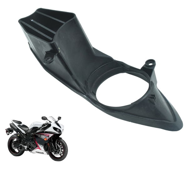 Acabamento Farol Esquerdo Yamaha Yzf R1 09-15 Original Esquerdo