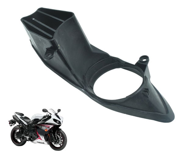 Acabamento Farol Esquerdo Yamaha Yzf R1 09-15 Original