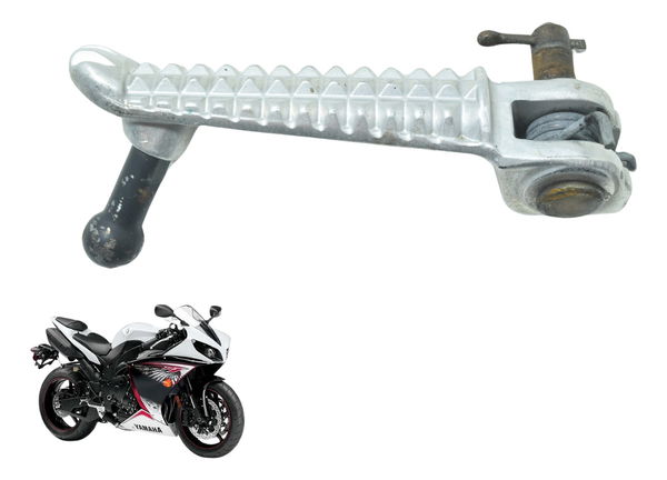 Pedaleira Dianteira Esquerda Yamaha Yzf R1 09-15 Original