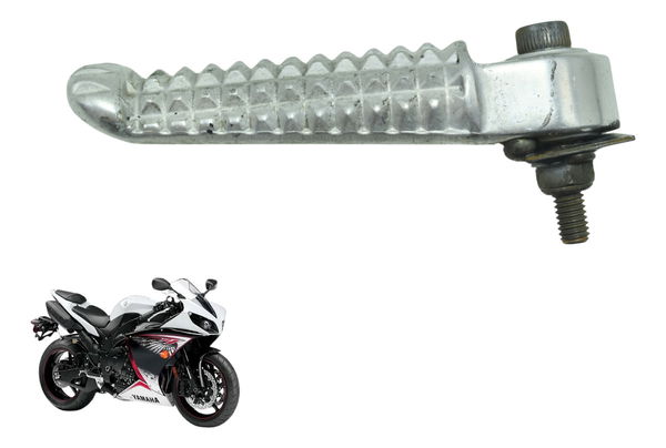 Pedaleira Traseira Esquerda Yamaha Yzf R1 09-15 Original