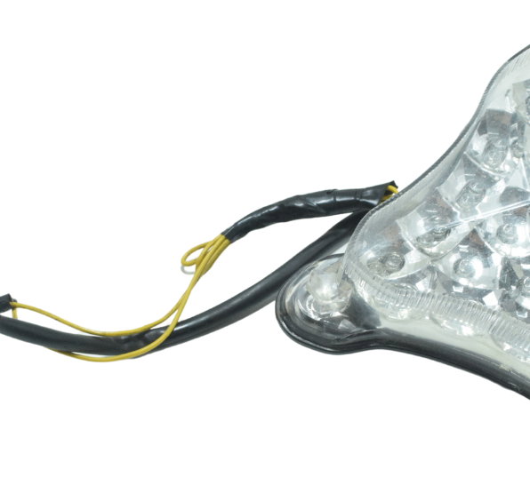 Lanterna Traseira Yamaha Yzf R1 09-15 Paralelo Branco
