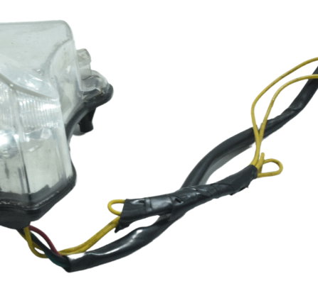 Lanterna Traseira Yamaha Yzf R1 09-15 Paralelo Branco