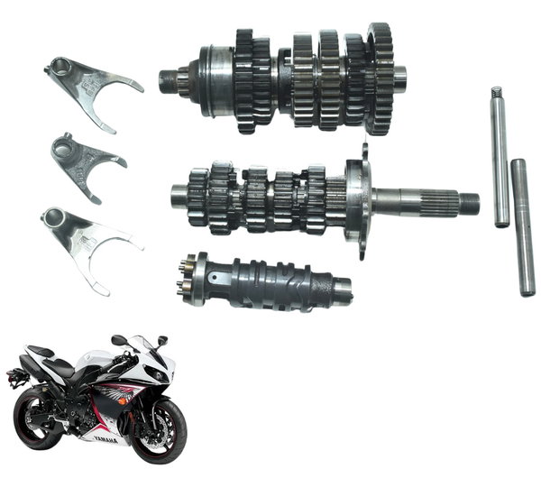 Caixa Marcha Câmbio Completa Yamaha Yzf R1 09-15 Original