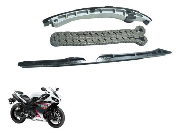 Kit Guia Tensor Corrente Comand Yamaha Yzf R1 09-15 Original