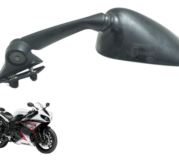 Espelho Retrovisor Esquerdo Yamaha Yzf R1 09-15 Original