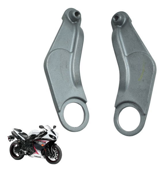 Par Suporte Tanque Yamaha Yzf R1 09-15 Original