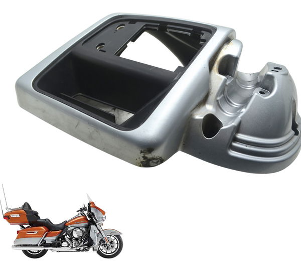 Carenagem Matacachorro Det Harley Touring Electraglide 14-17 Cinza