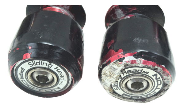 Jogo Slider C/ Detalhes Yamaha Yzf R1 09-15 Original