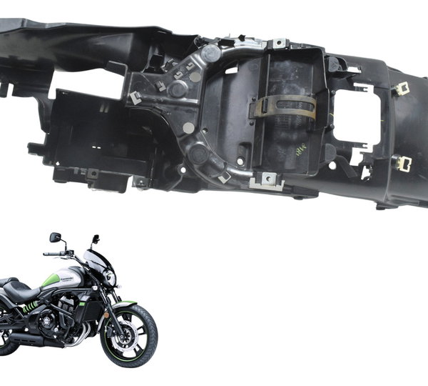 Caixa Bateria Paralama Int Kawasaki Vulcan 650 S 17-24 Orig Preto