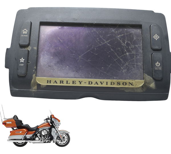 Multimidia Som C/ Avaria Harley Touring Electra Glide 14-17