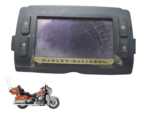Multimidia Som C/ Avaria Harley Touring Electra Glide 14-17