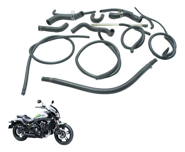 Jogo Mangueiras Kawasaki Vulcan 650 S 17-24 Original