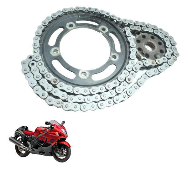 Kit Relação S/ 1 Emend Suzuki Gsx-r 1300 Hayabusa 09-22 Orig Prateado