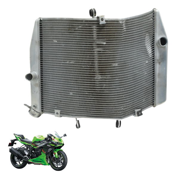 Radiador Água C/ Avaria Kawasaki Zx636 Zx 6r 19-24 Original