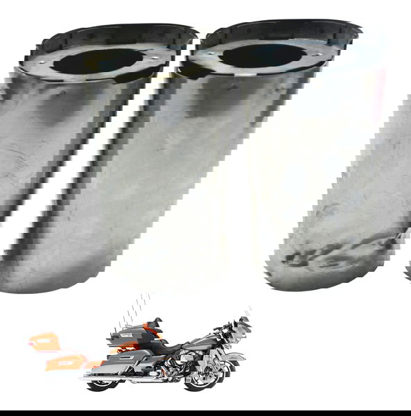 Par Capa Bengala C/avaria Harley Touring Electra Glide 14-17