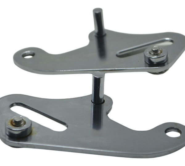 Par Suporte Cinta Banco Harley Touring Electra Glide 14-17 Cinza