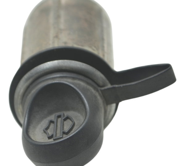 Tomada 12v Harley Touring Electra Glide 14-17 Original Cinza