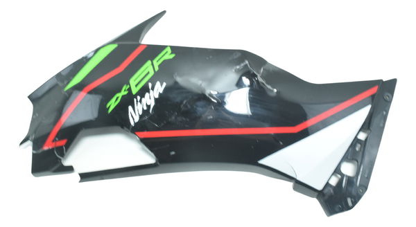 Carenagem Lat Esq C/ Avaria Kawasaki Zx636 Zx 6r 19-24 Orig
