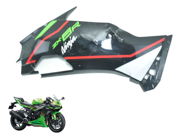 Carenagem Lat Esq C/ Avaria Kawasaki Zx636 Zx 6r 19-24 Orig