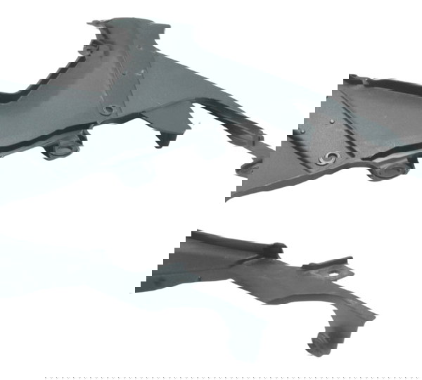 Carenagem Rabeta Central Kawasaki Zx636 Zx 6r 19-24 Original Preto