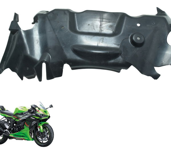 Acabamento Radiador C/ Avari Kawasaki Zx636 Zx 6r 19-24 Orig