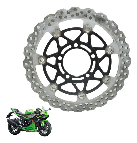 Disco Freio Dian 5,00mm Kawasaki Zx636 Zx 6r 19-24 Orig Usad