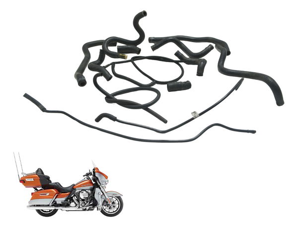 Kit Mangueira Harley Touring Electra Glide 14-17 Original