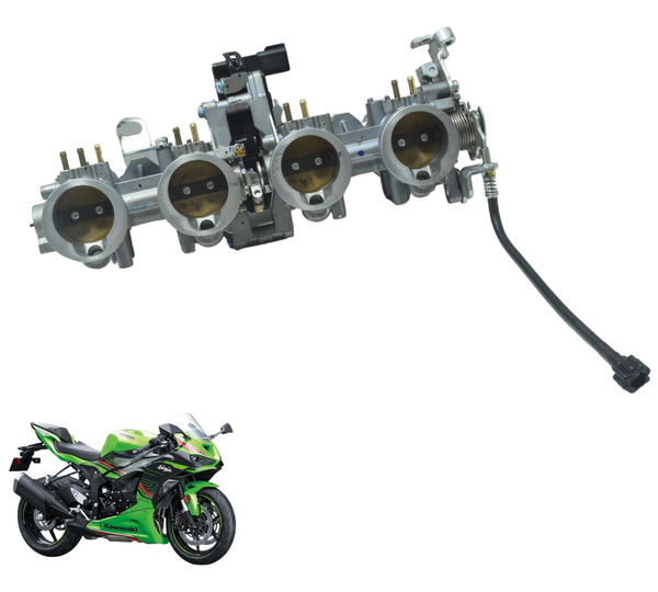 Corpo Injeção Tbi Kawasaki Zx636 Zx 6r 19-24 Original