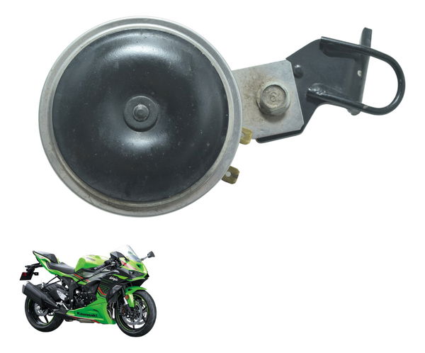 Buzina C/ Suporte Kawasaki Zx636 Zx 6r 19-24 Original