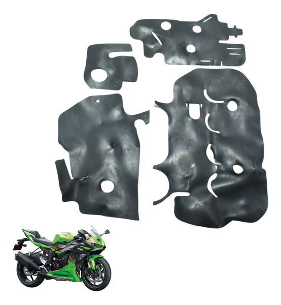 Par Borracha Acabamento Kawasaki Zx636 Zx 6r 19-24 Original