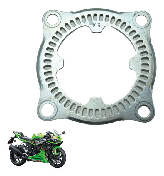 Roda Fônica Traseira Kawasaki Zx636 Zx 6r 19-24 Original