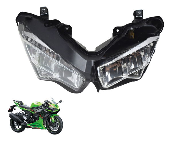 Farol C/ Avaria Kawasaki Zx636 Zx 6r 19-24 Original