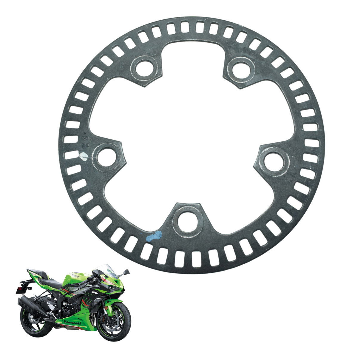 Roda Fônica Dianteira Kawasaki Zx636 Zx 6r 19-24 Original