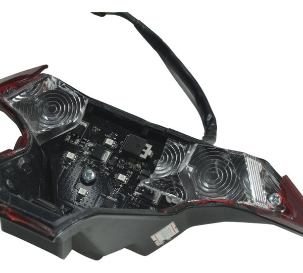 Lanterna Traseira C/ Avaria Kawasaki Zx636 Zx 6r 19-24 Orig Branco