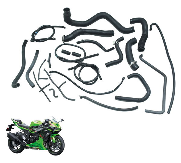 Kit Mangueiras Kawasaki Zx636 Zx 6r 19-24 Original
