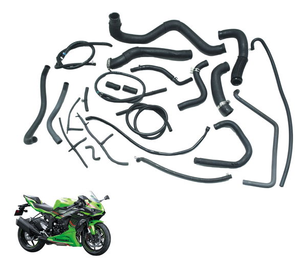 Kit Mangueiras Kawasaki Zx636 Zx 6r 19-24 Original