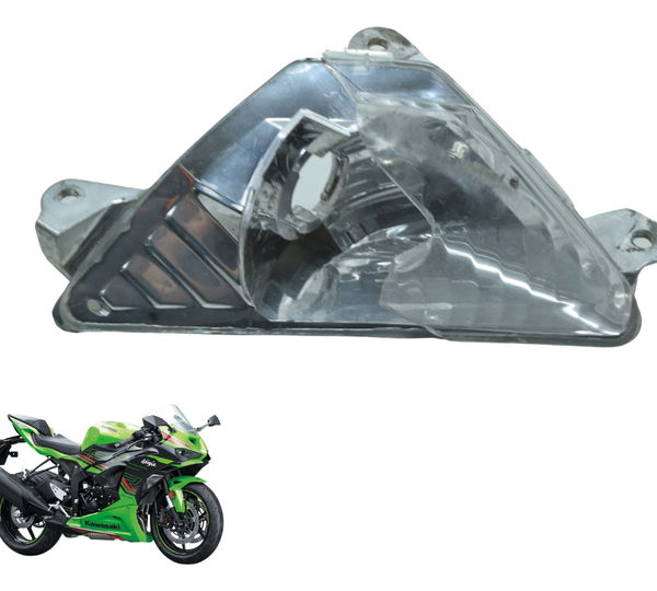 Pisca Dianteir Esq C/ Avaria Kawasaki Zx636 Zx 6r 19-24 Orig