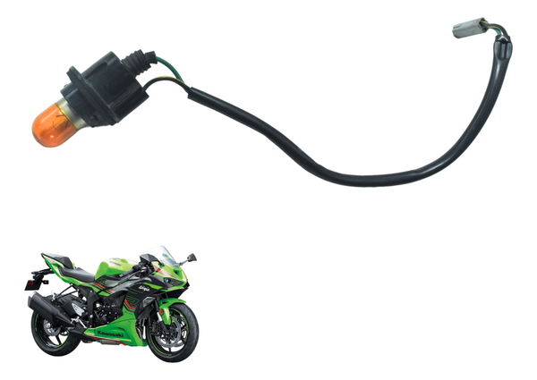 Chicote Pisca Dianteiro Kawasaki Zx636 Zx 6r 19-24 Original