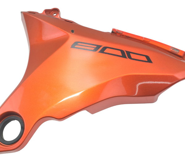 Carenagem Lateral Esquerda Kawasaki Z 800 13-17 Original Laranja