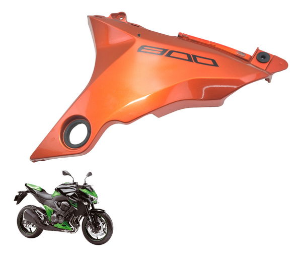 Carenagem Lateral Esquerda Kawasaki Z 800 13-17 Original