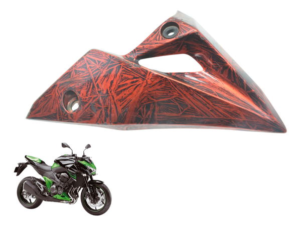 Carenagem Spoiler Inferior Dir Kawasaki Z 800 13-17 Original