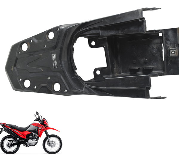 Acabamento Alça Traseira C/avaria Honda Nxr Bros 160 15-23 Preto