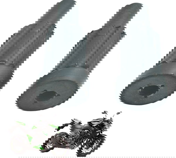 Par Borracha Suporte Motor Kawasaki Z 800 13-17 Original