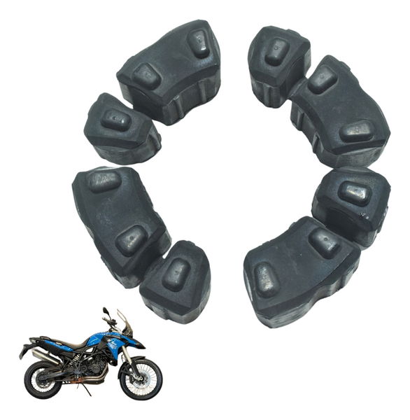 Coxim Cubo Coroa Bmw F 800 Gs 13-16 Original