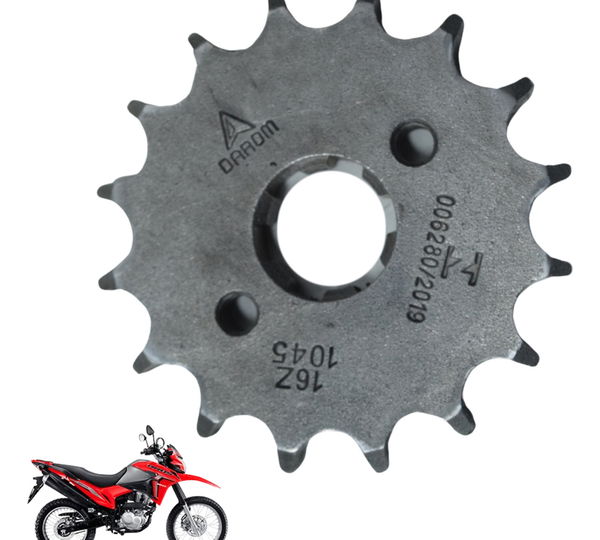 Pinhão 16 Dentes Darom Honda Nxr Bros 160 15-23