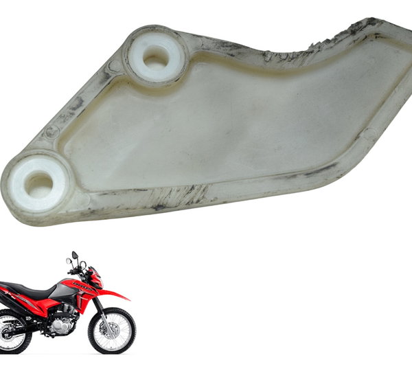 Guia Da Corrente Honda Nxr Bros 160 15-23 Original Branco